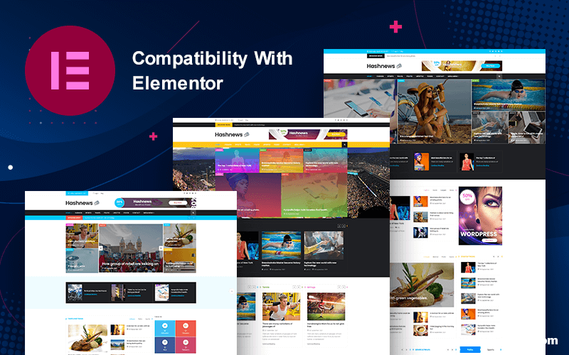 Лучшие Новостные Шаблоны Wordpress 2025 1 hashnews magazine amp newspaper wordpress theme 68586 2 original