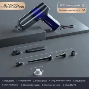 беспроводной автомобильный портативный пылесос