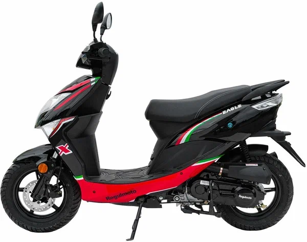 Скутер Regulmoto EAGLE 50 (LJ80QT-3L) колёса R12
