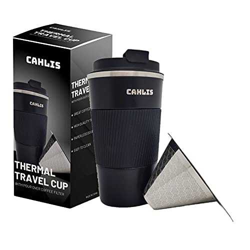 Портативные кофемашины для автомобиля 2025 6 Cahlis Pour-Over Travel Coffee Maker