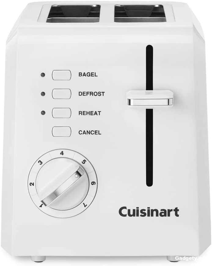 Cuisinart 2 Slice Compact Plastic Toaster