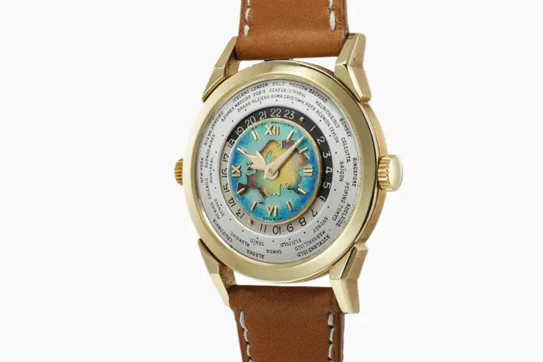 Patek Philippe Two-Crown Worldtime Ref. 2523 Eurasia Dial