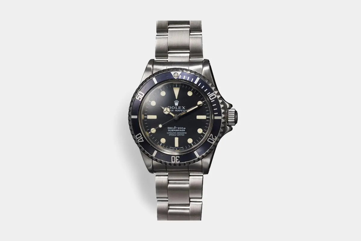 Steve McQueen’s 1967 Rolex Submariner