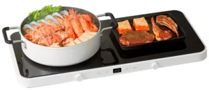 Рейтинг индукционных плит на 2 конфорки 2025 2 iaomi Mijia Double-Port Cooker White (MDCLD01ACM)