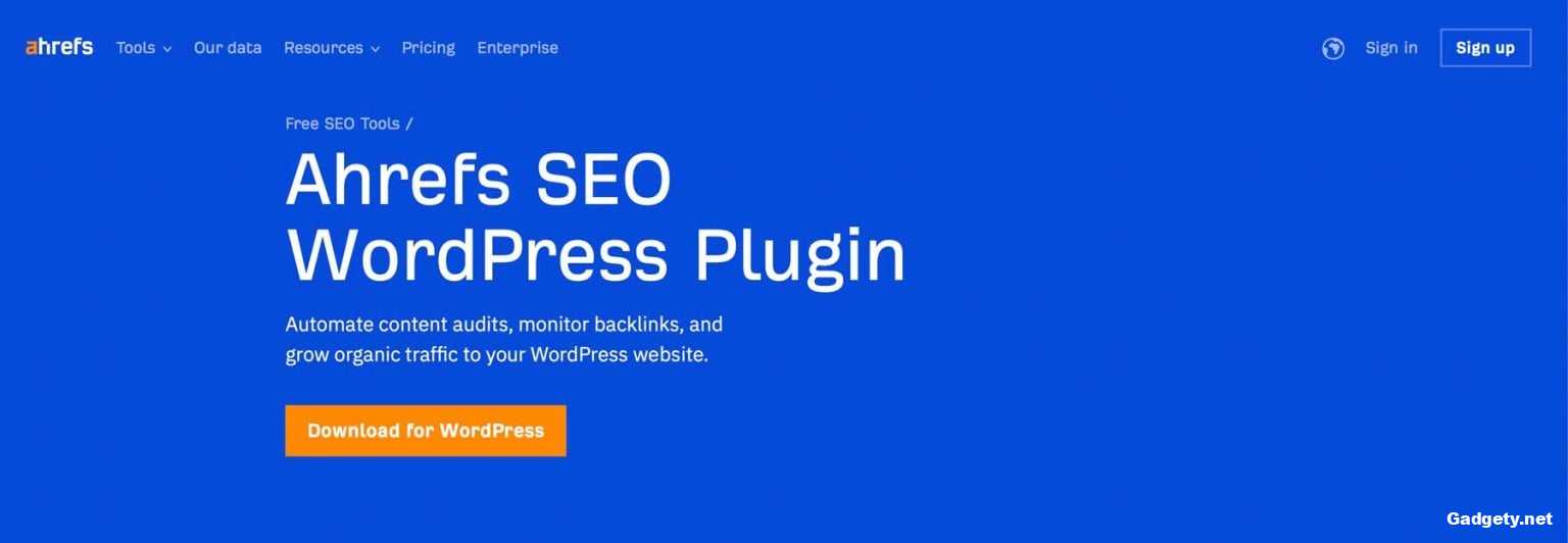 Ahrefs SEO WordPress Plugin
