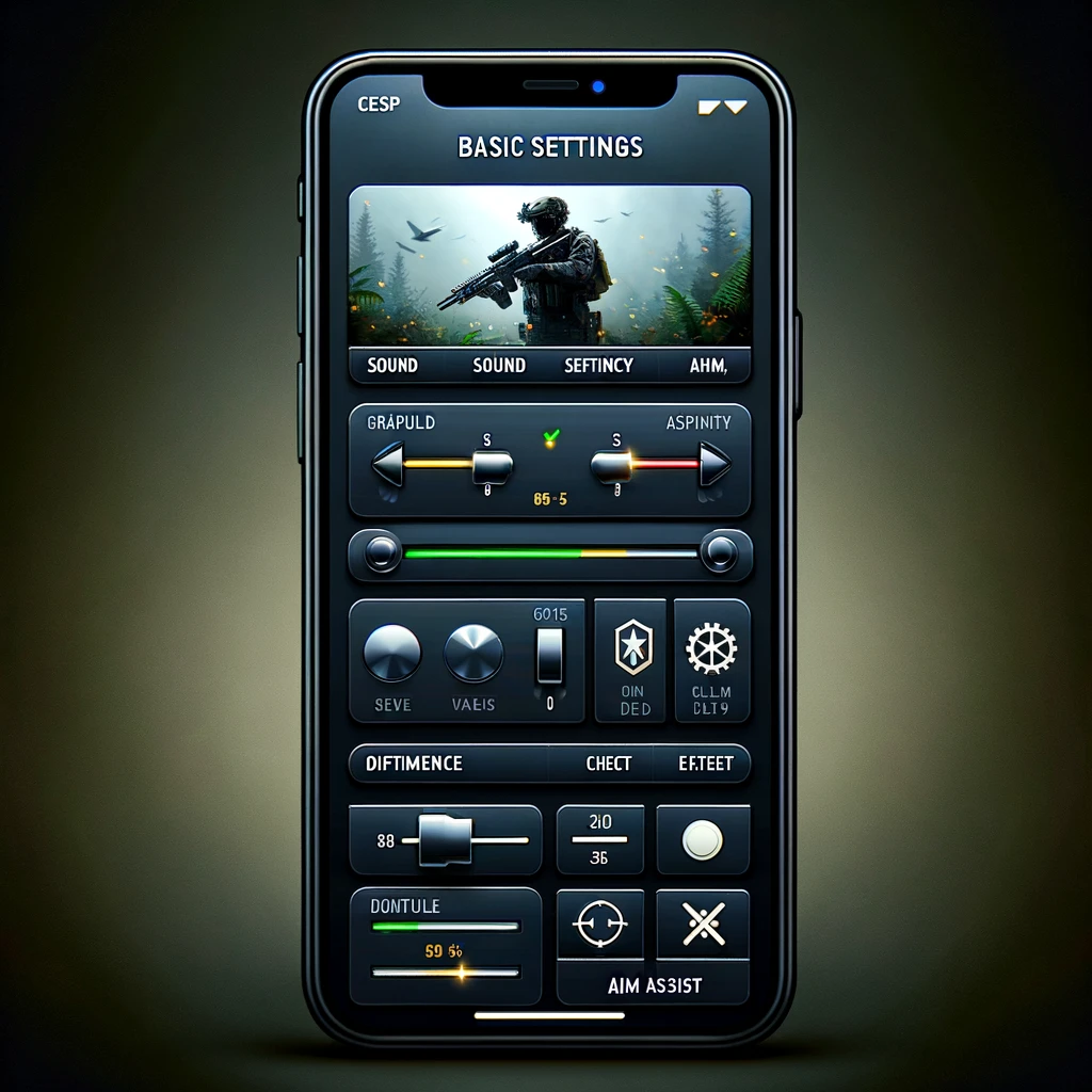 Лучшие настройки Call of Duty Mobile: Базовые