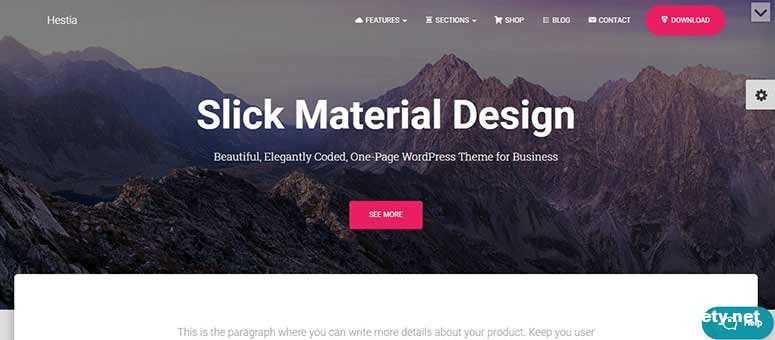 Лучшие одностраничные шаблоны Wordpress 2025 1 Лучшие одностраничные шаблоны Wordpress 2025