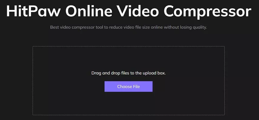 HitPaw Online Video Compressor