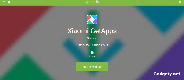 Xiaomi GetApp