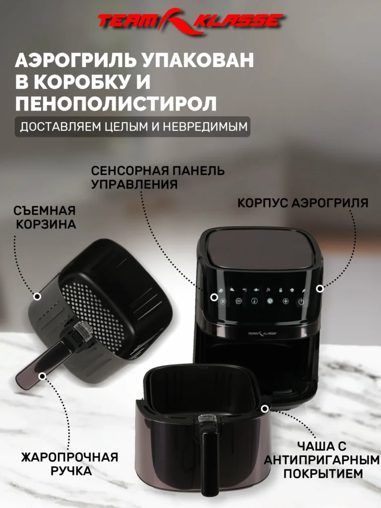 2025 Аэрогриль Team Klasse 501AS Обзор 5 optimize 27