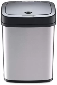 Рейтинг сенсорных мусорных ведер 2025 8 Ninestars Stainless steel Sensor Trash Can DZT-12-5