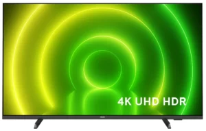 Топ лучших телевизоров 65 дюймов 2025 11 Philips 65PUS7406/60 HDR (2021)