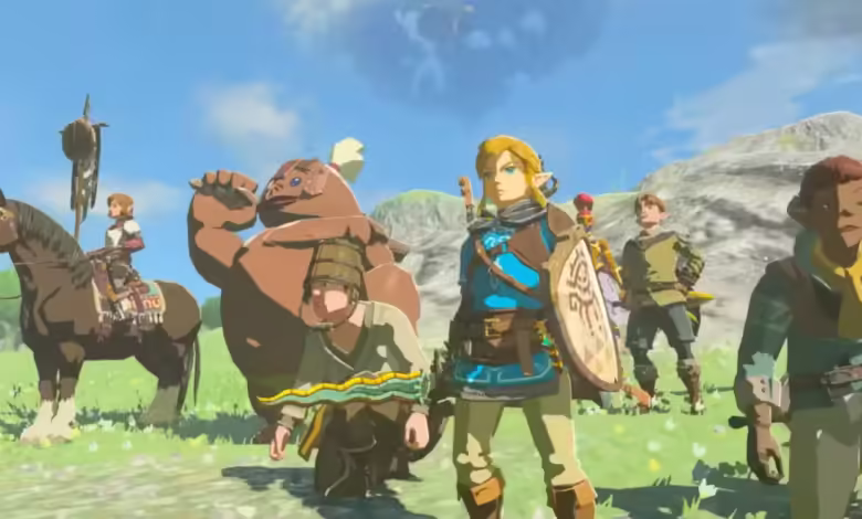 tears of the kingdom link army