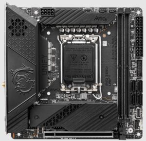 MSI MEG Z690i Unify Gaming Motherboard