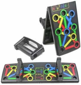 Тренажёр-платформа для отжиманий с регулируемыми упорами, 14 в 1 