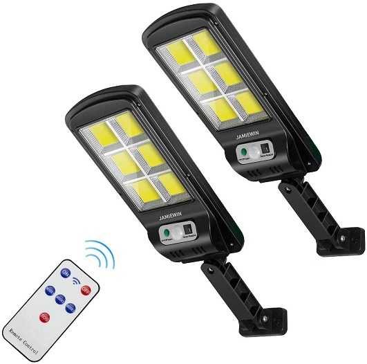 Лучшие уличные фонари на солнечных батареях 2025 1 JAMIEWIN 120
