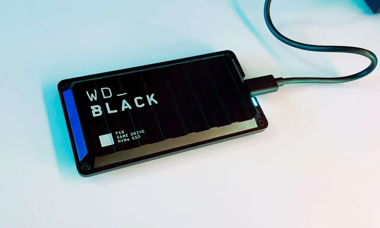 WD Black P50 Game Drive SSD