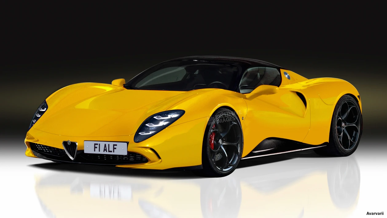 Alfa Romeo mid-engined sports car